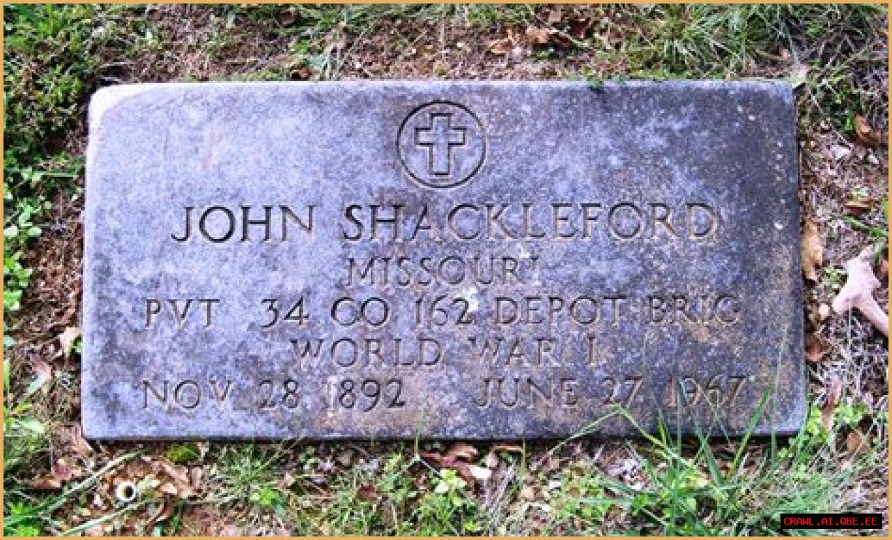 Remembering John Shackleford: A Legacy Of Service And Dedication